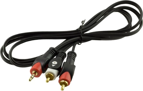 Powermaster 9486 2rca-3.5 mm Stereo Erkek 1.5 Metre Kablo