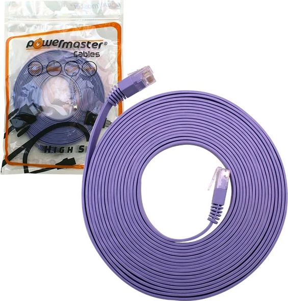 Powermaster Cat6 Yassı Kablo 2 Metre