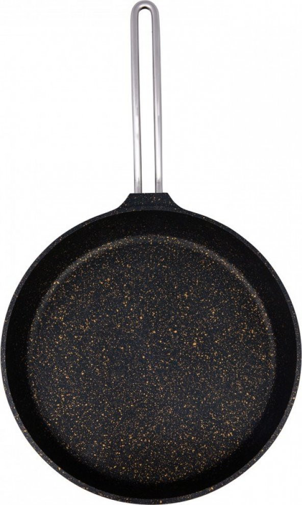 Emsan Kuvars 28 cm Tava - Siyah Gold - Resim 2