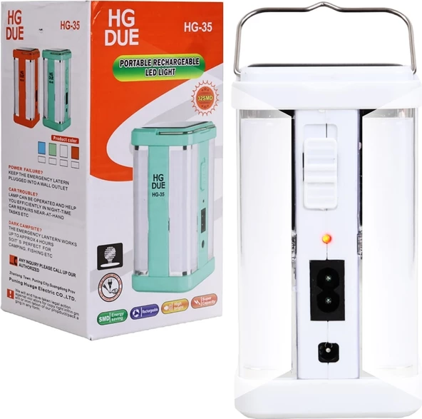 Powermaster Hg-35 32 Smd Ledli Solarlı+Şarjlı Işıldak - 3