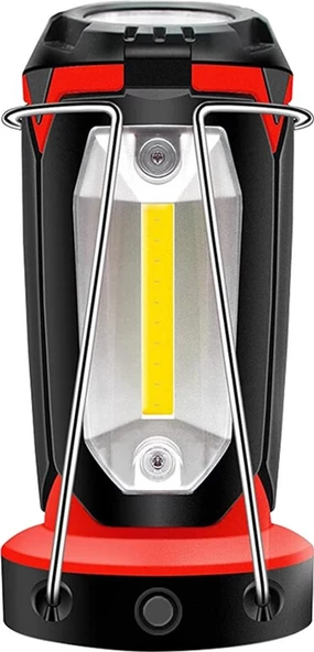 POWERMASTER MX-8801 3XCOB LED+ 3W LED ÇOK FONKSİYONLU ÇALIŞMA - KAMP LAMBASI - 2
