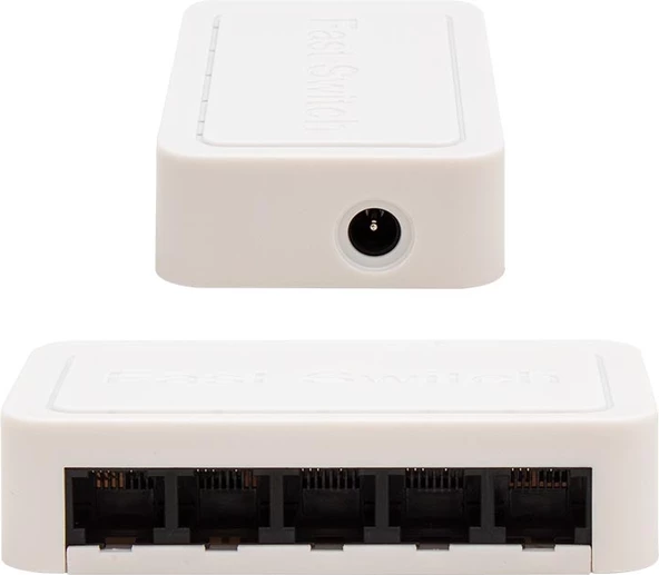 Powermaster PM-17647 5 Port 10/100 Mbps Ethernet Swıtch Hub - 2