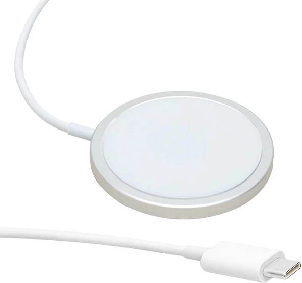 Powermaster 4498 Magsafe Manyetik Kablosuz Şarj Cihazı - Type-C - 4