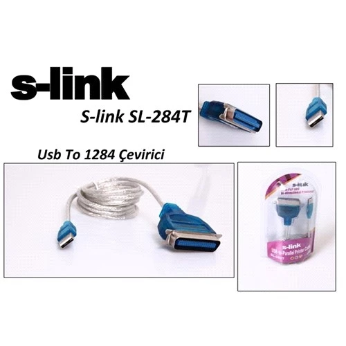 S-Link Sl-284T Usb To 1284 Çevirici