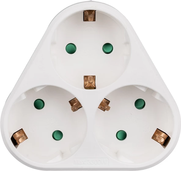 Vea VE-22414 16 Amper 3500 Watt 3'lü Priz
