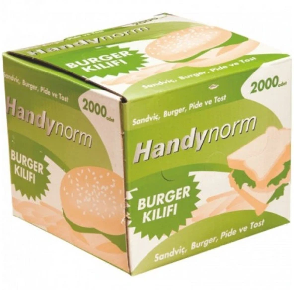 NAKSAN HAMBURGER POŞETİ 2000 Lİ