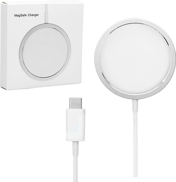 Powermaster 4498 Magsafe Manyetik Kablosuz Şarj Cihazı - Type-C - 3