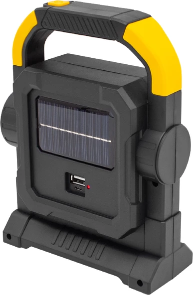 Melek Store  Powermaster HC-7078-D Taşınabilir 3 Çalışma Modlu 32 Smd Ledli Taşınabilir Şarjlı Solar Lamba - 2