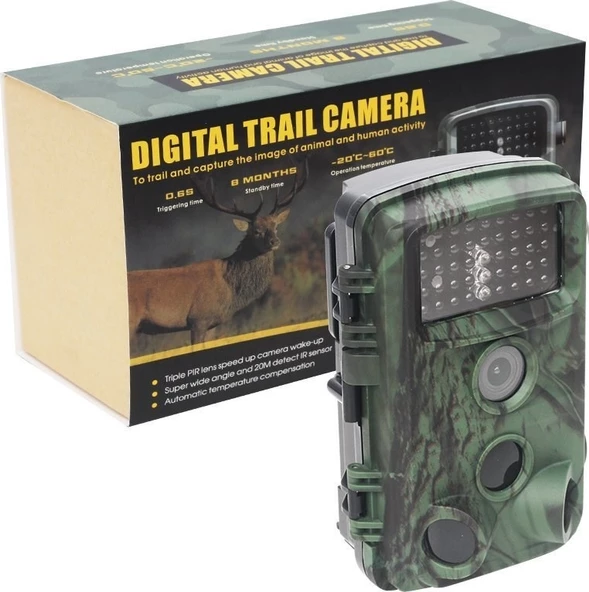 Powermaster Filonline 1784 Powermaster HH-632V2  Fotokapan 16 Mp 1080P 42 Ledli 120 Pır Sensörlü Kamuflaj Kamera - 3