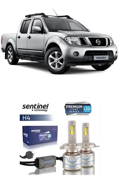 NİSSAN NAVARA D40 2005-2016 ARACA ÖZEL H4 LED XENON SENTİNEL PREMİUM 15BİN LÜMEN