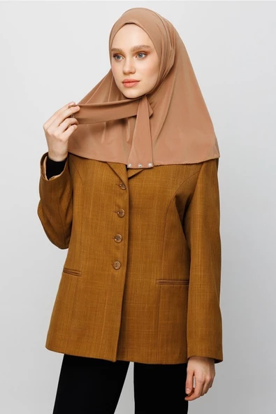 Kahverengi Hazır Şal - 2