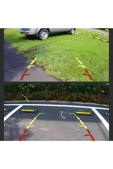 ARAÇ GERİ GÖRÜŞ KAMERASI GERİ VİTES TAMPON KAMERASI PARK KAMERASI - 2