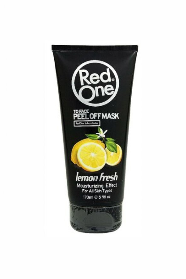 RED ONE LİMON AROMALI SOYULABİLİR YÜZ MASKESİ 170 ML - 1