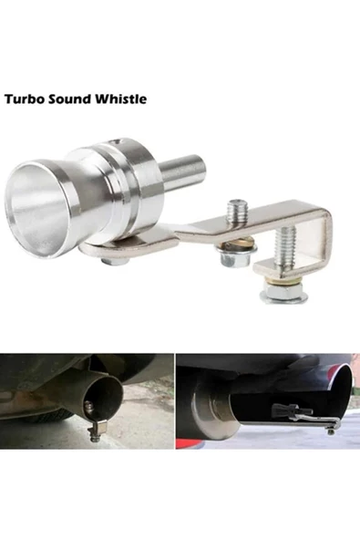 Araç Turbo Ses Düdüğü Egsoz Islığı Turbo Islık Ses Aparatı Otomobil-Motosiklet-Atv - 2