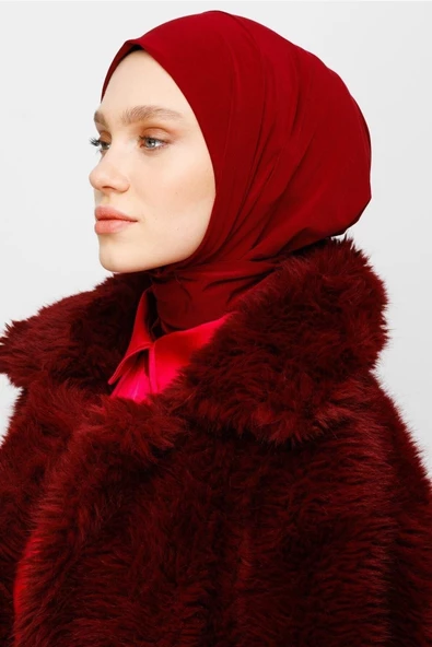 Bordo Hazır Şal - 3