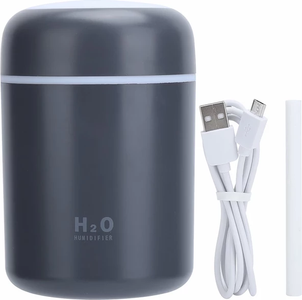 Powermaster Dexter Powermaster DQ-107 H2O USB Şarjlı Renkli Nemlendirici (Om-31) - 2