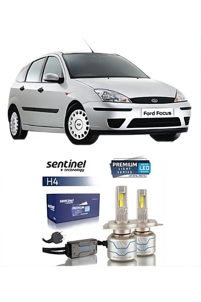 FORD FOCUS 1 KASA 1999-2001 ARACA ÖZEL H4 LED XENON SENTİNEL PREMİUM 15BİN LÜMEN