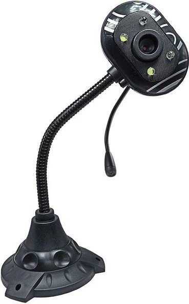 Powermaster PWR-2967 0.3mp 640X480 Mikrofonlu Ledli Webcam - 2