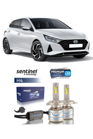 HYUNDAİ İ20 FAZ 3 2020- ARACA ÖZEL H4 LED XENON SENTİNEL PREMİUM 15BİN LÜMEN