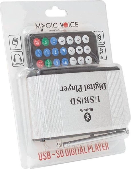 Magicvoice Oto Teyp Usb-Sd-Mmc-Bluetooth Kasalı Çevirici - 3