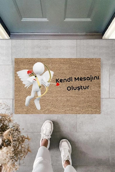 Dijital Baskı Kişiye Özel İç Kapı Dekorasyon Paspas  PS11246