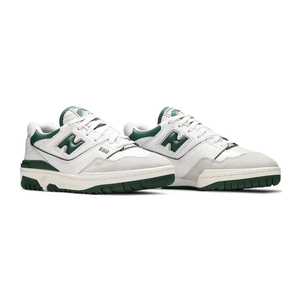 New Balance 550 White Green - 3