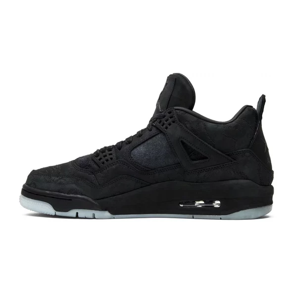Air Jordan 4 Retro x Kaws Black - Resim 2