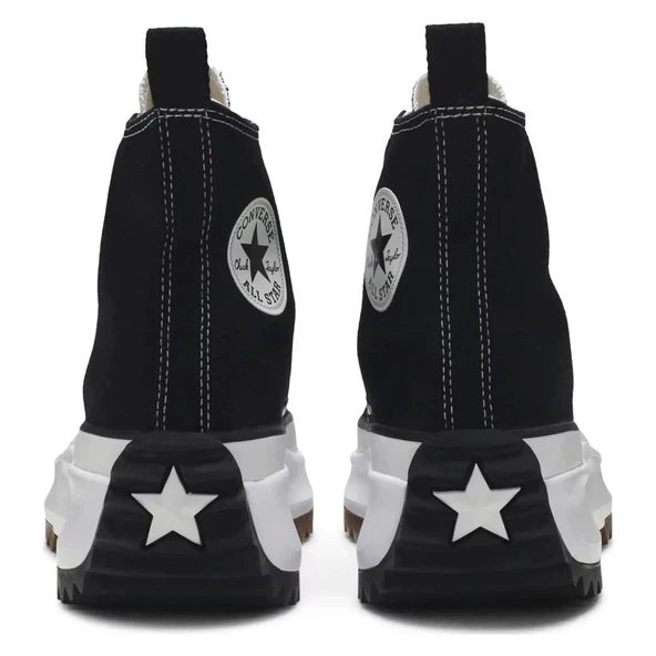 Converse Run Star Hike Hi Black White Gum - Resim 4