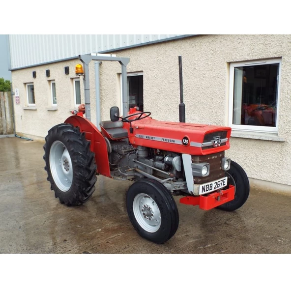 Massey Ferguson 135 Traktör Kaporta Kılıfı Branda ve Koltuk Kılıfı Seti - 2