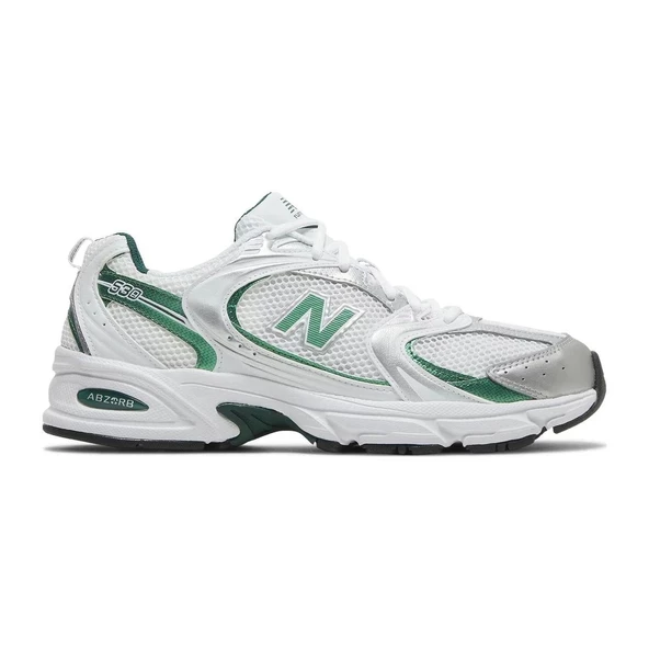 New Balance 530 White Nightwatch Green