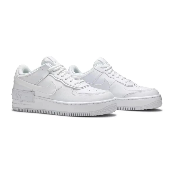 Nike Air Force 1 Shadow Triple White - 3