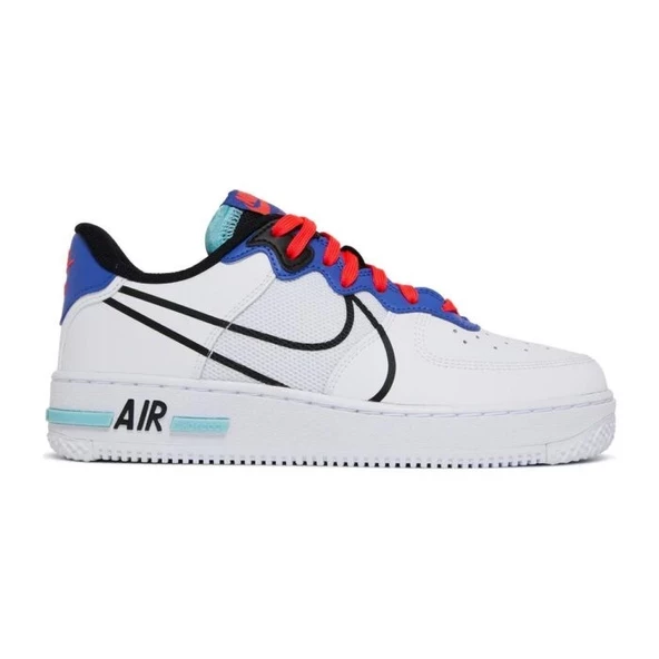 Nike Air Force 1 React Astronomy Blue Laser Crimson