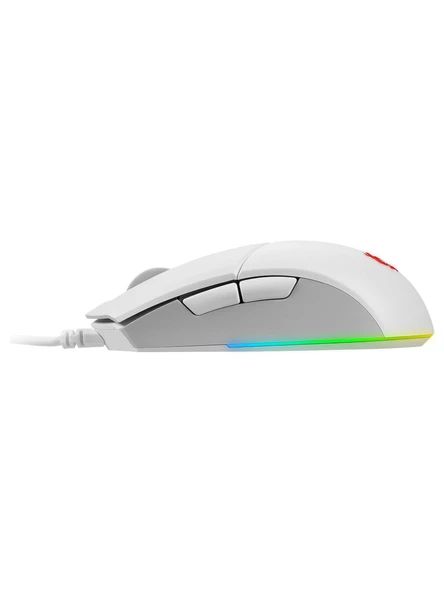 MSI Msi Gg Clutch GM11 White Gaming Mouse 5.000 Dpi Optik Rgb LED Oyuncu Faresi Beyaz - 2