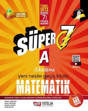 Nitelik 7.Sınıf Süper Matematik (A) Soru Kitabı 2025