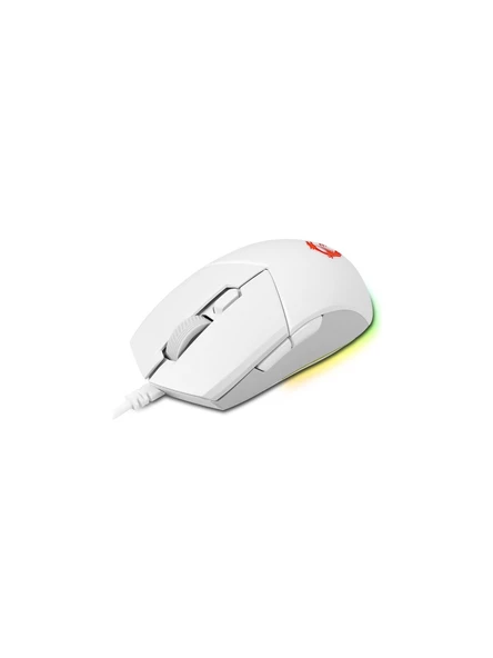 MSI Msi Gg Clutch GM11 White Gaming Mouse 5.000 Dpi Optik Rgb LED Oyuncu Faresi Beyaz - 3