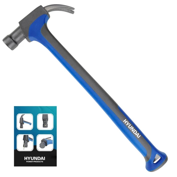 Hyundai 51155 Çatal Çekiç Fiberglass 39 cm - Resim 2