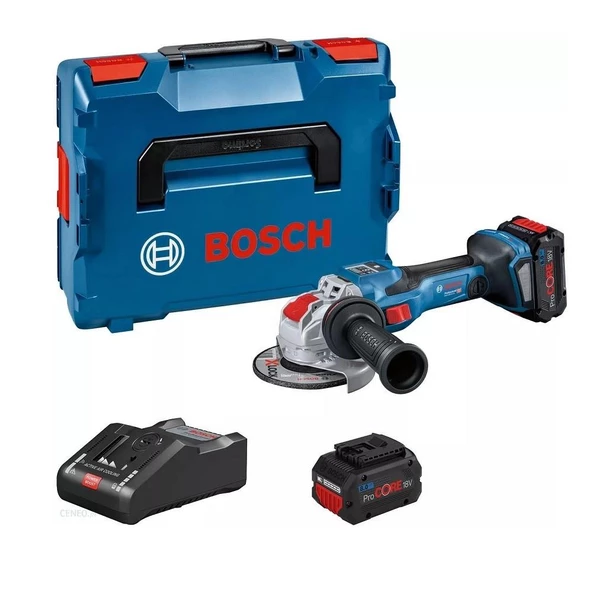 Bosch GWX 18V-15 SC Çift Akülü 8 Ah Taşlama Makinesi