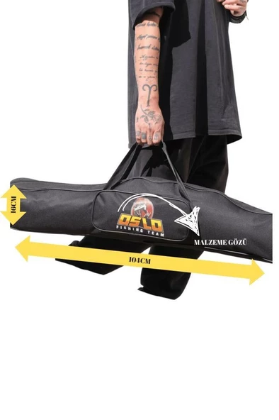 Oslo Maxımus 300cm 250gr Remixon Black Cat 5000 Olta Takımı Seti - Resim 10