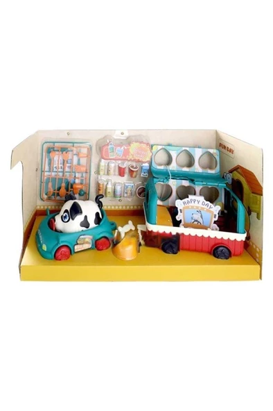 Aya K-1010 Doggy House Wagon Set Oyck ürün görseli