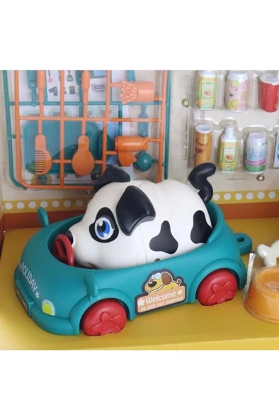 Aya K-1010 Doggy House Wagon Set Oyck - Resim 4