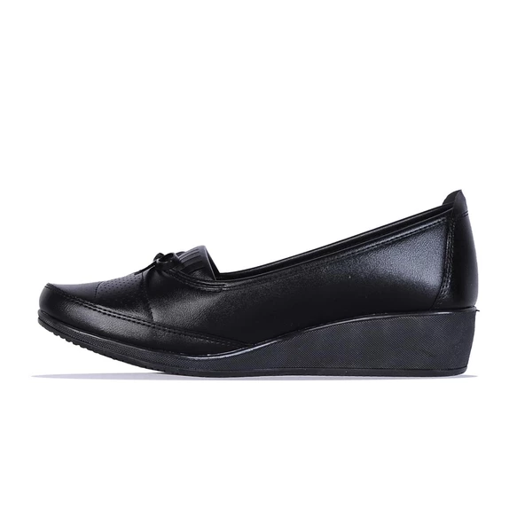 Wanetti 301 Comfort Siyah Kadın Günlük Ayakkabı - Resim 2