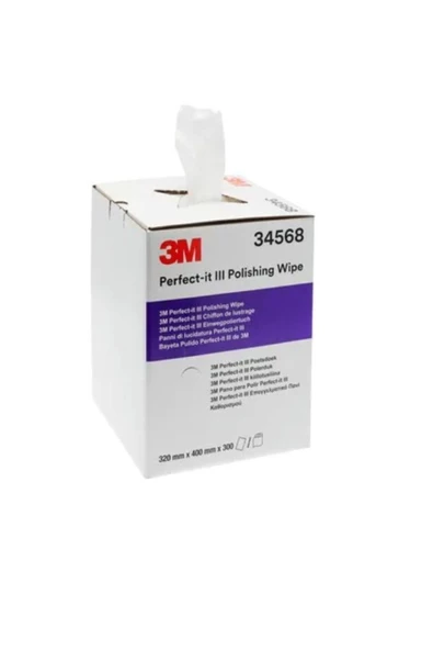 3M  34568 Perfect-ıt™ Polisaj Bezi, 320 Mm X 400 Mm, Cila Bezi