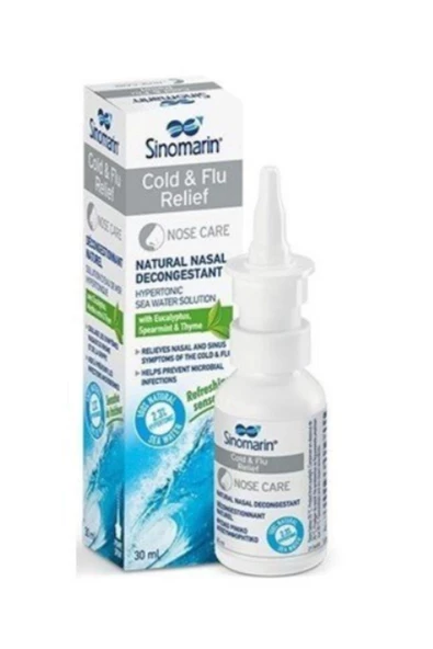 Sinomarin Cold - Flu Relief Burun Spreyi 30 ml