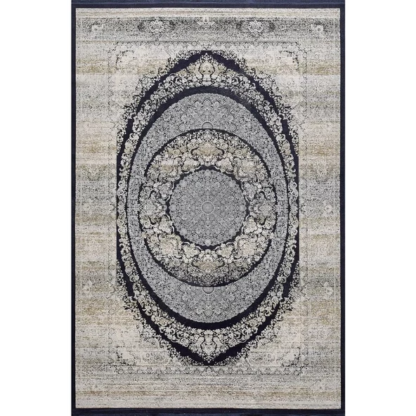 ARTEMİS BELLA 06470A LACİVERT BEJ HALI 200X290 ÖLÇÜ