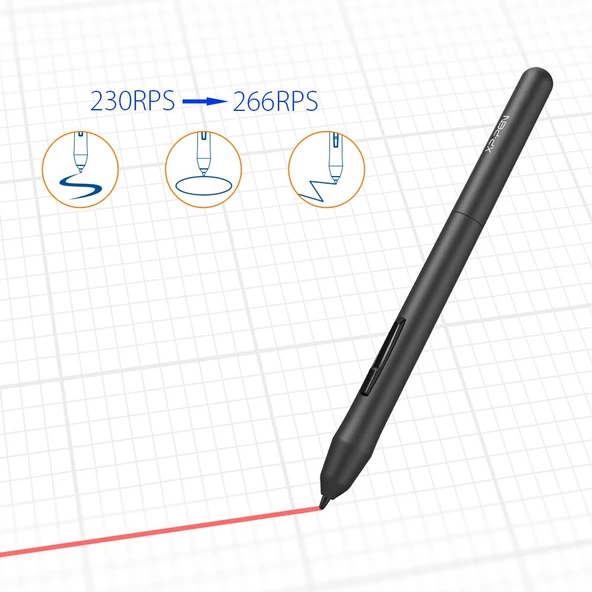 XP-Pen G430s 4x3inç Ultra İnce Grafik Tablet - 4