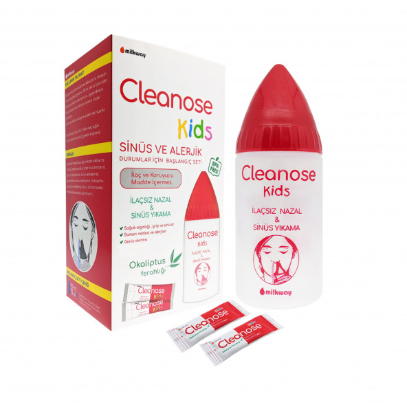 Milkway Cleanose Kids Sinüs ve Alerjik Durumlar İçin Başlangıç seti