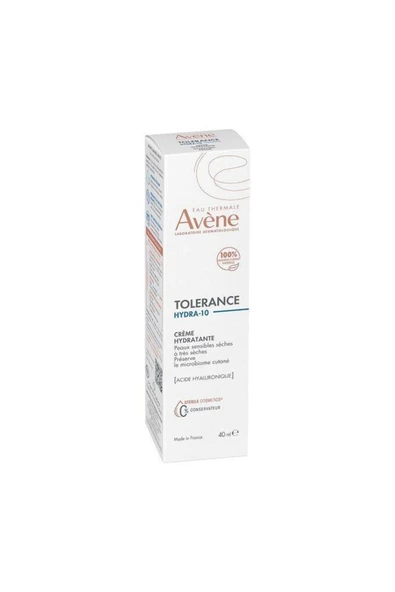 Avene Tolerance Hydra-10 Çok Kuru ve Hassas Ciltler İçin Nemlendirici Krem 40 ml