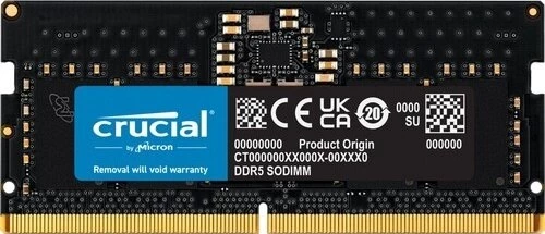 Crucial 32 GB 5600 MHz CL46 CT32G56C46S5 DDR5 Ram