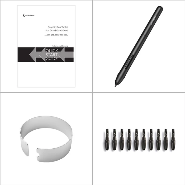 XP-Pen G430s 4x3inç Ultra İnce Grafik Tablet - 6