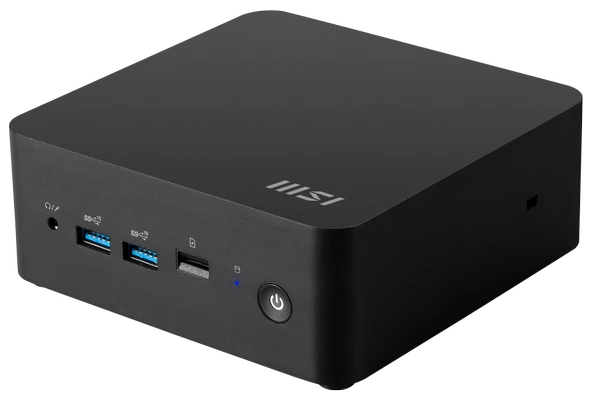 MSI CUBI NUC 1M-003EU CORE 3 100U 8GB DDR5 512GBB SSD W11PRO SIYAH MINI DT PC - 4